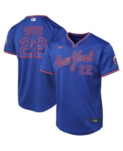 Детское джерси Nike Juan Soto New York Mets, синее
