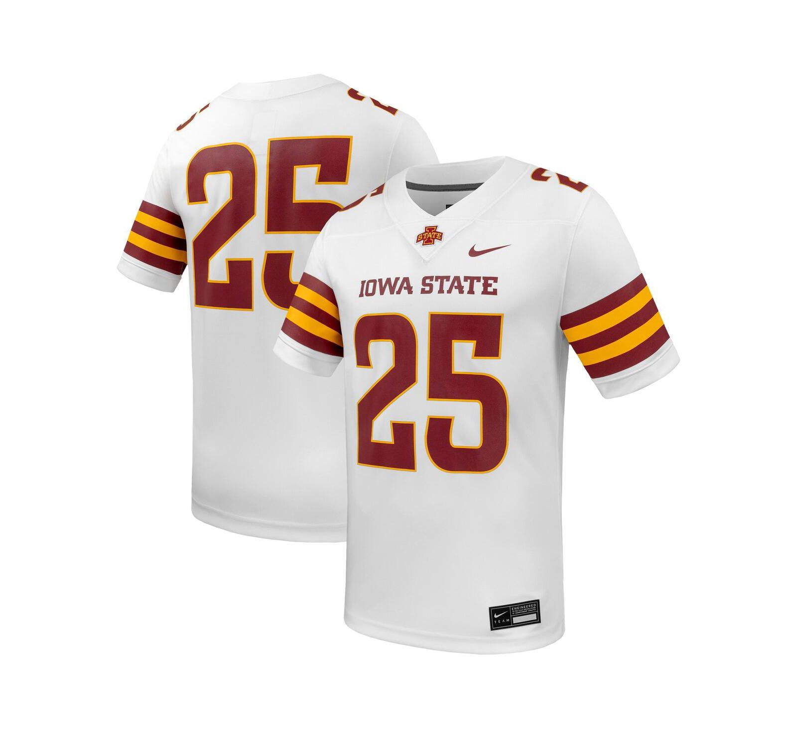 Nike Мужская джерси Iowa State Cyclones White