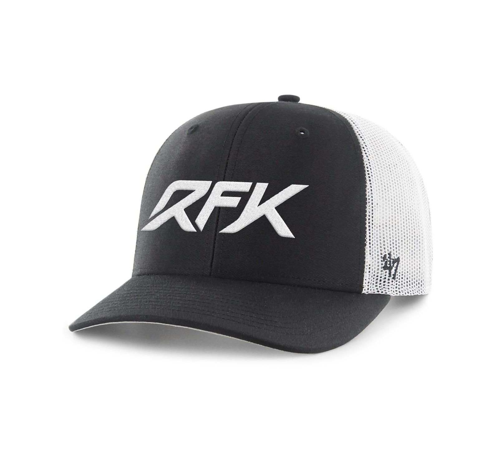Мужская кепка '47 Brand Roush Fenway Keselowski Racing, черная/белая