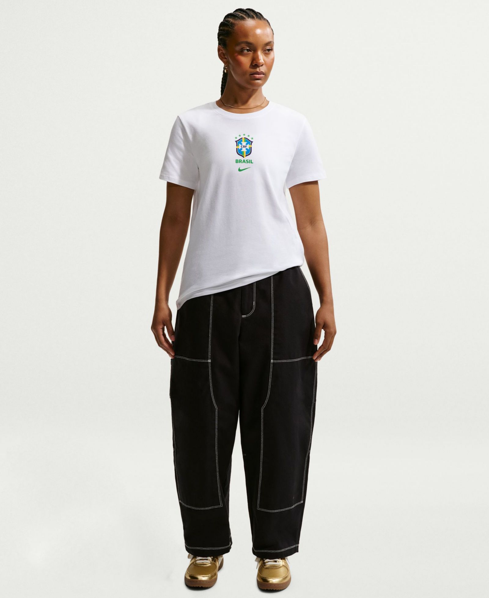 Nike футболка Brazil Crest Soccer