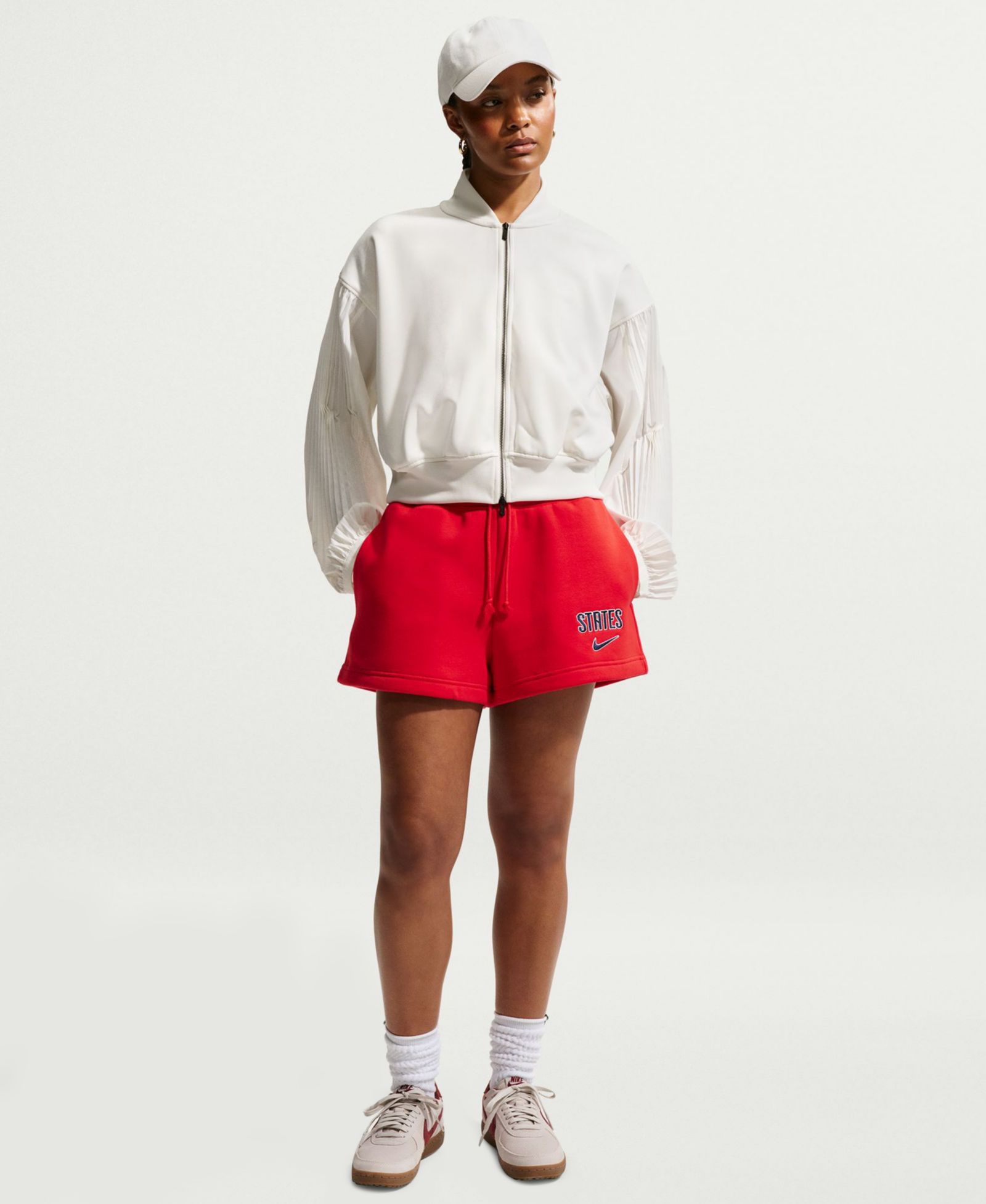 Шорты Nike USMNT Soccer Phoenix High-Waisted
