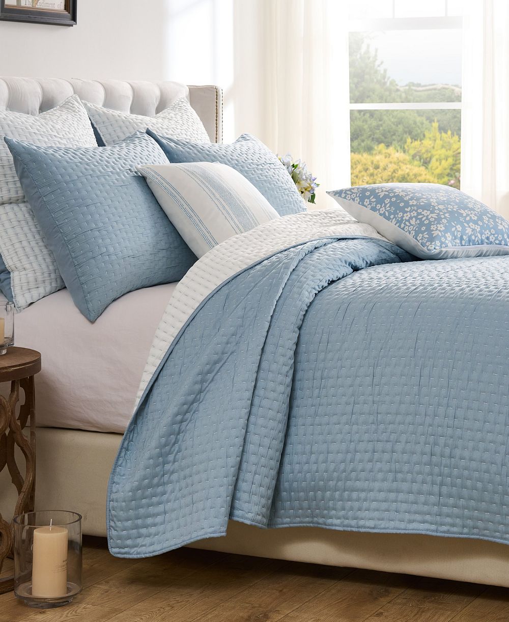 Реверсивный комплект покрывала Greenland Home Fashions Homestead Modern Artisan 3-Pc. Full/Queen