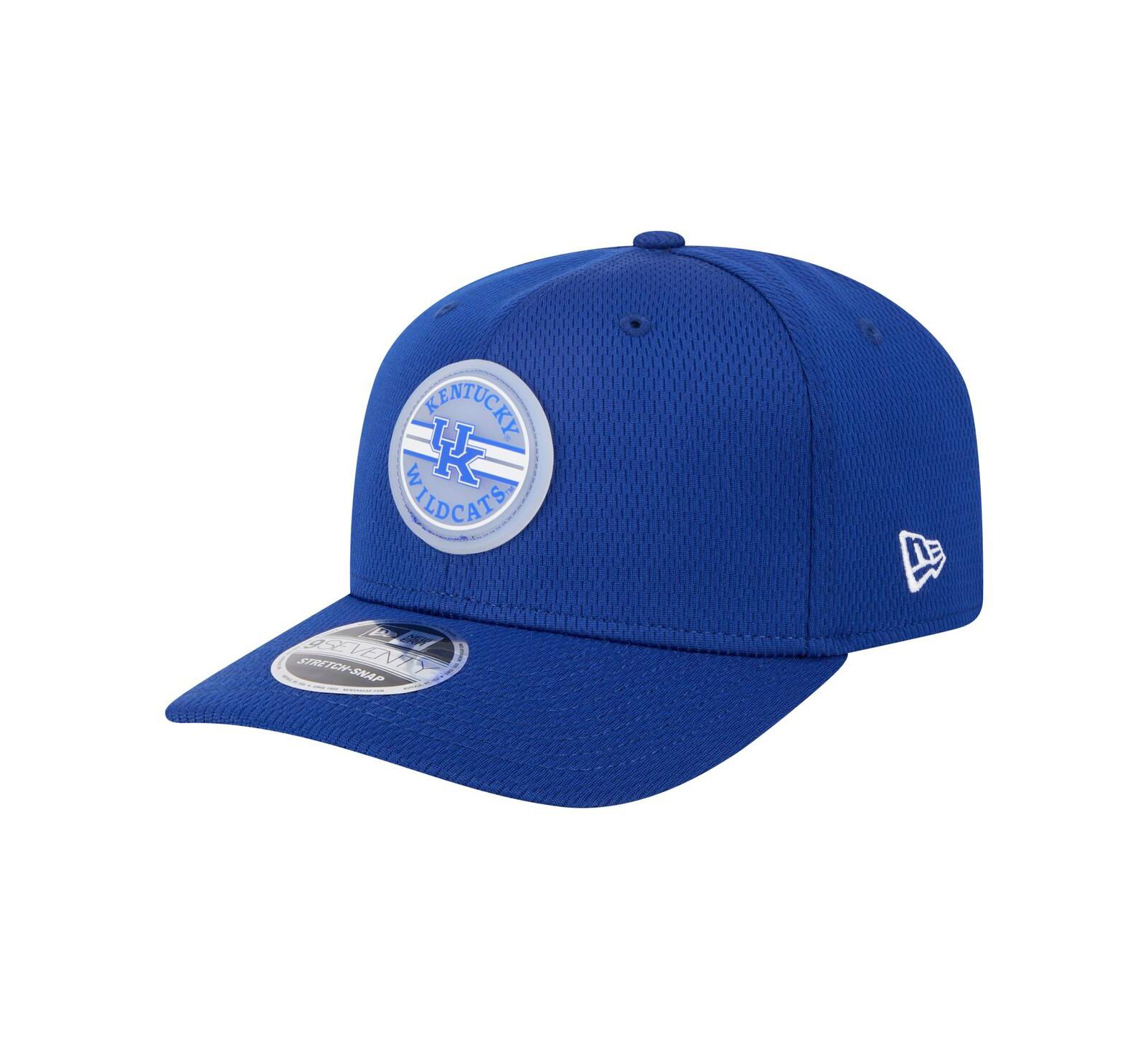 New Era Мужская регулируемая кепка Kentucky Wildcats Royal, 9SEVENTY Stretch-Snap