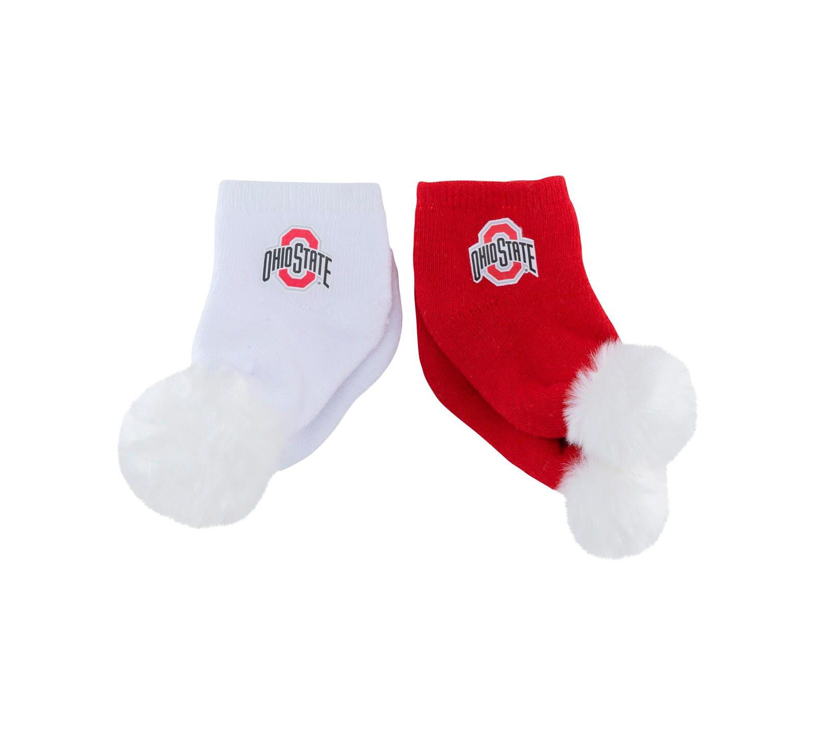 ZooZatz Детские носки с логотипом Ohio State Buckeyes, 2 шт.