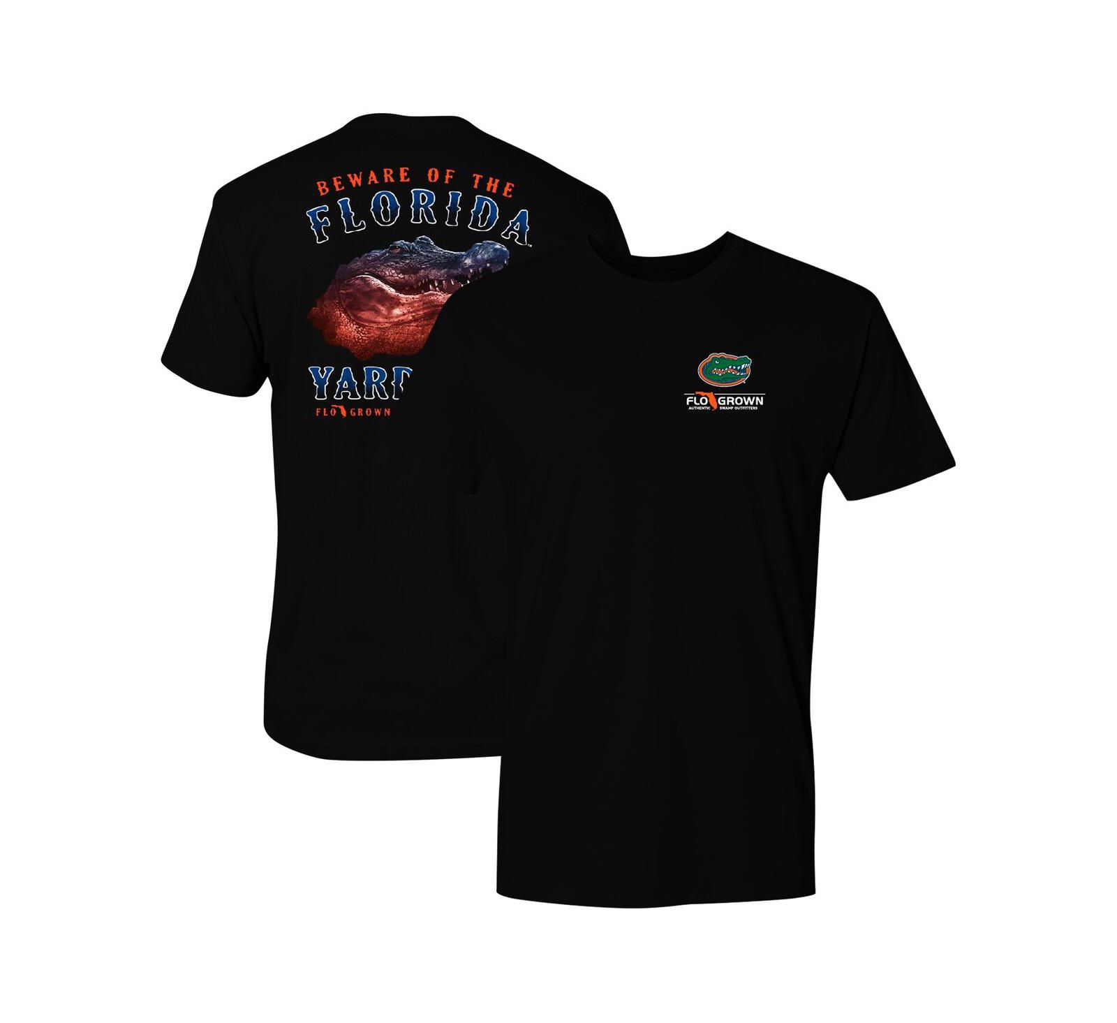 FloGrown Мужская черная футболка Florida Gators Florida Yard Dog