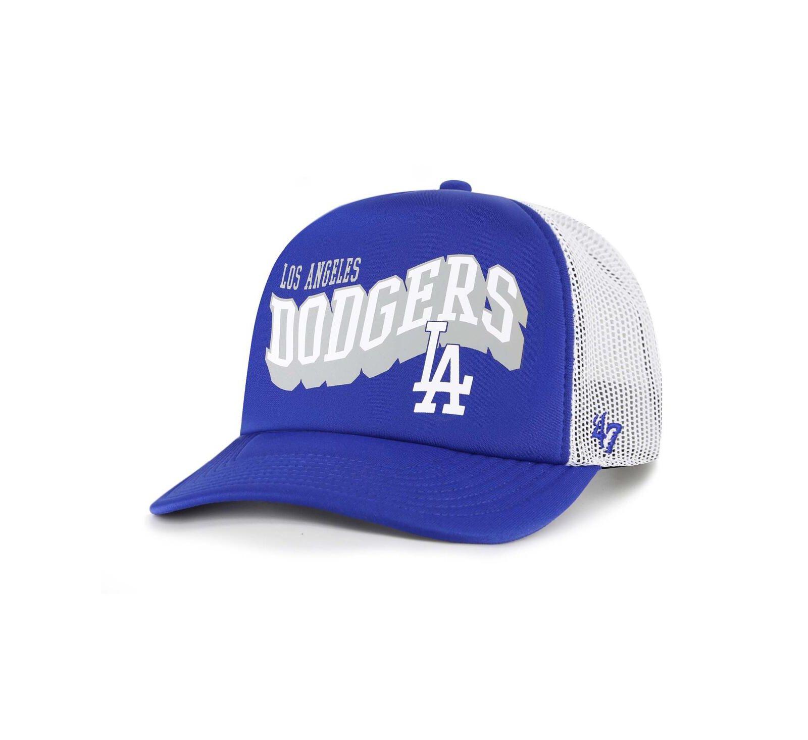 Мужская кепка '47 Brand Royal Los Angeles Dodgers Meander Foam Trucker Snapback