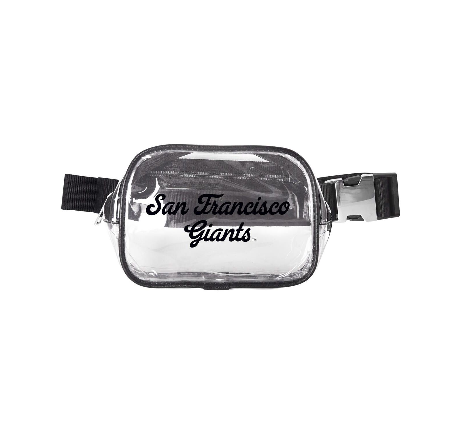 Logo Brands San Francisco Giants Clear Belt Bag
