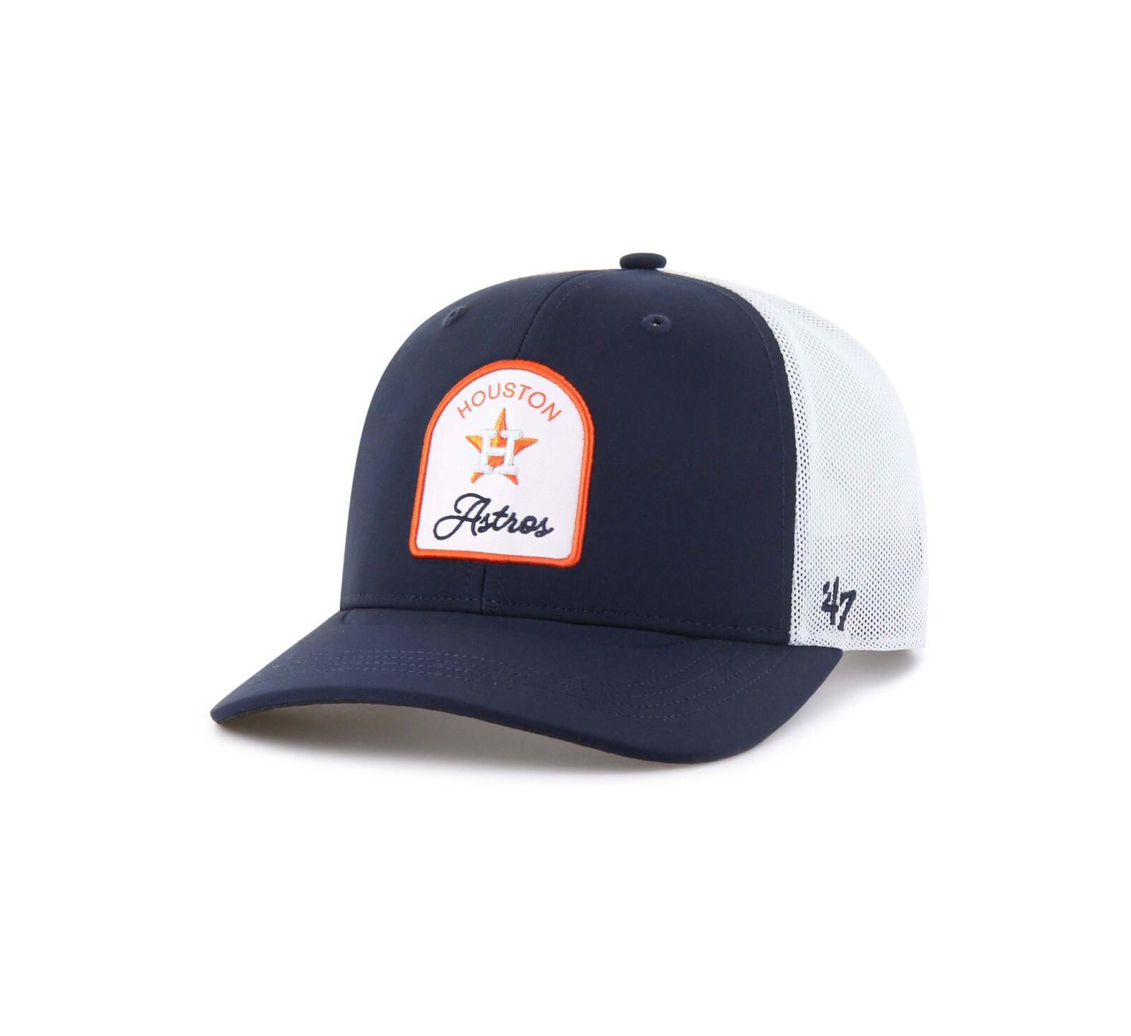 Мужская кепка '47 Brand Navy Houston Astros Gimmie Golf Trucker, регулируемая
