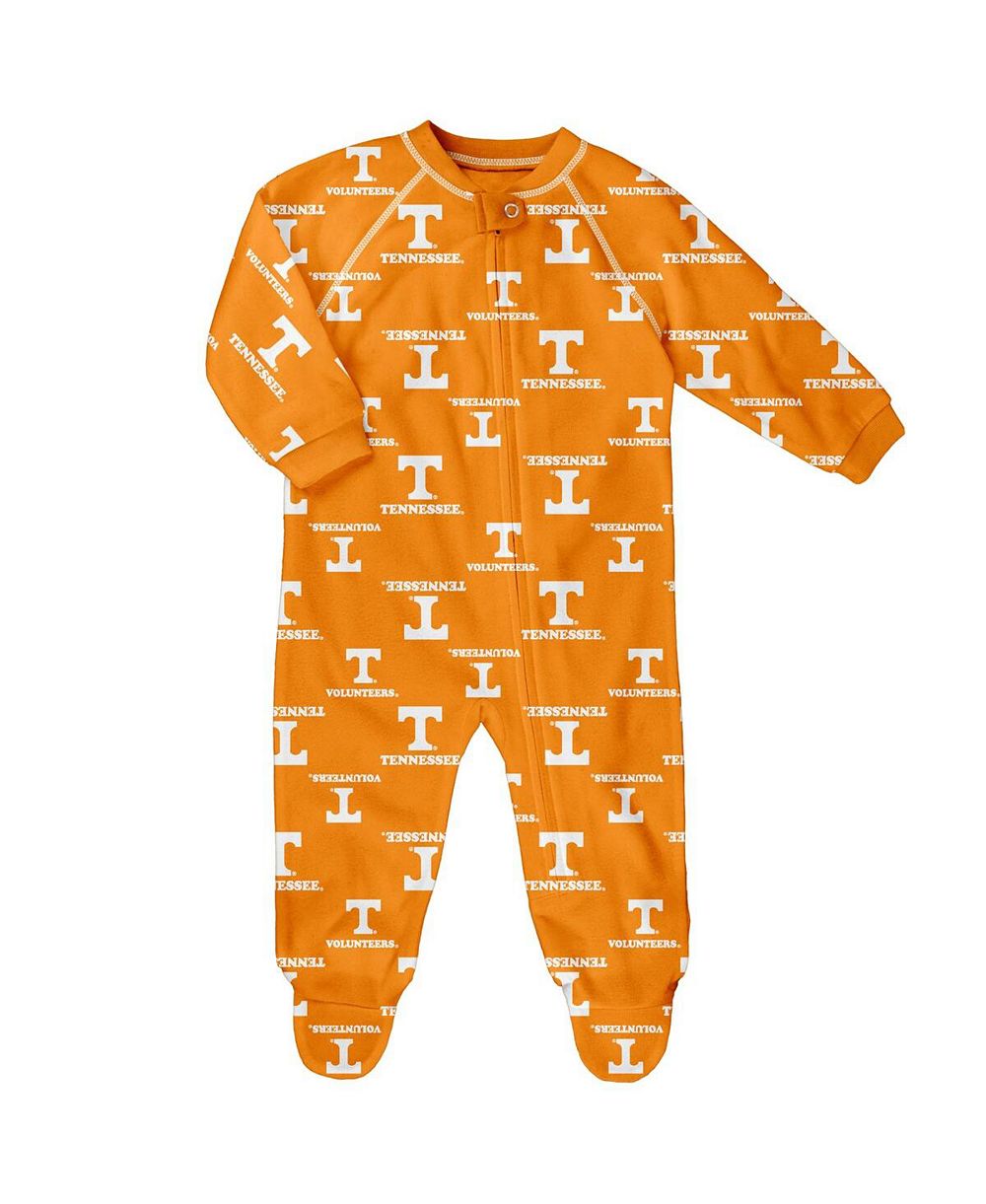 Комбинезон Outerstuff для малышей Tennessee Orange Tennessee Volunteers All-Over Print Raglan Full-Zip