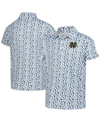 Поло рубашка Garb White Notre Dame Fighting Irish Tom с принтом для мальчиков и девочек