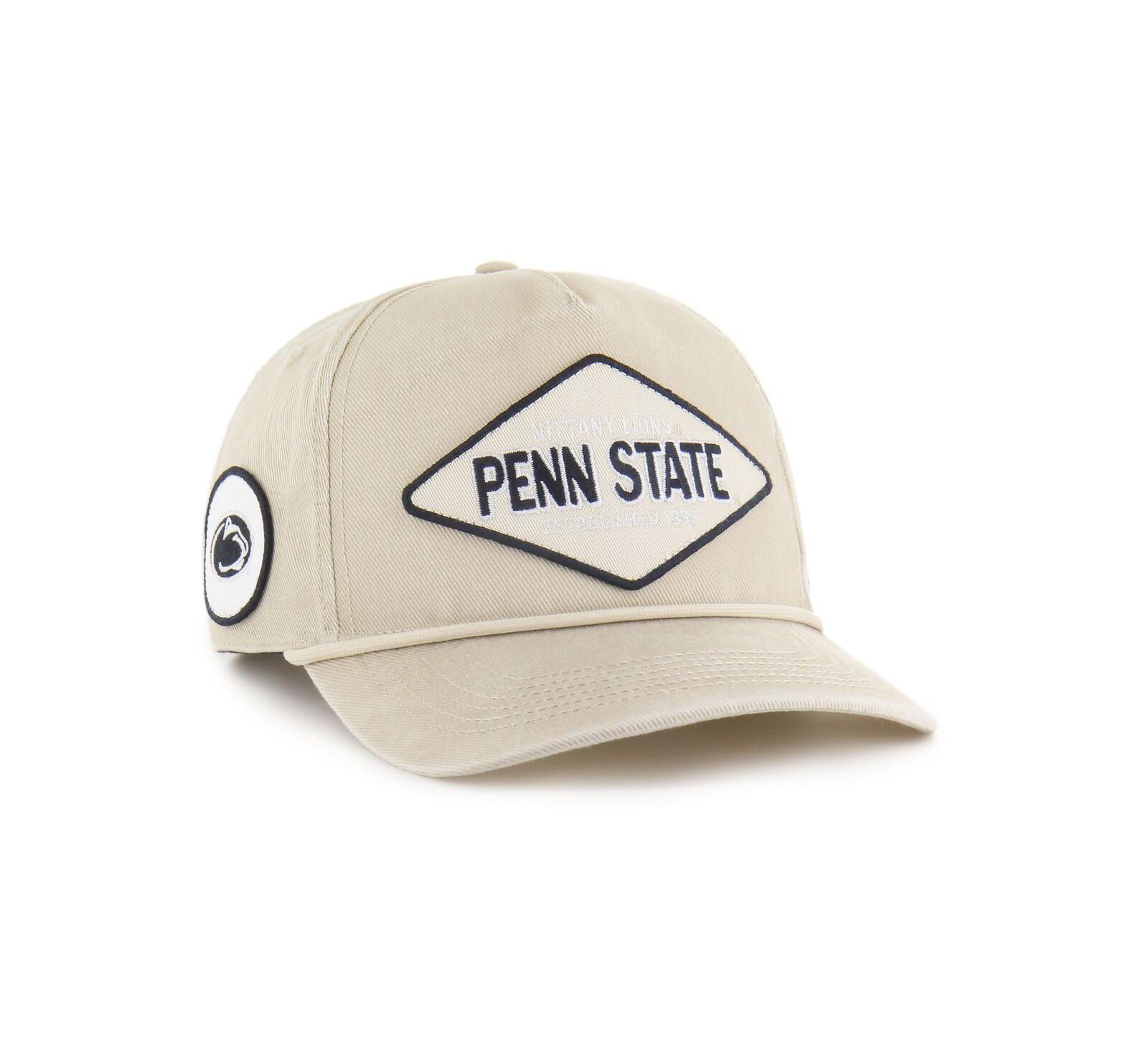 '47 Brand Мужская и Женская кепка Penn State Nittany Lions Outdoorsmen Cairn Hitch Cream