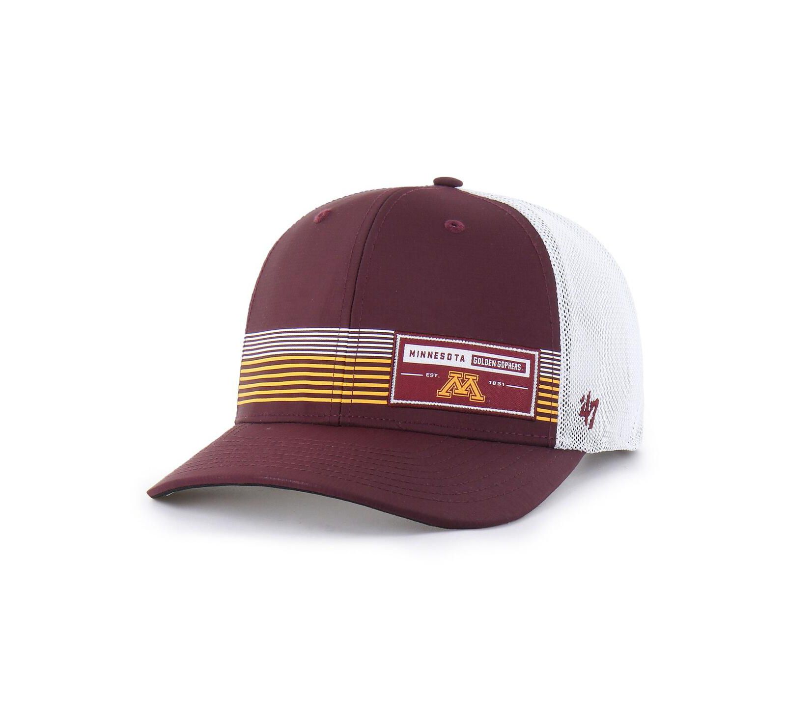 '47 Brand Men's Maroon Minnesota Golden Gophers Rangefinder Brrr Trucker Adjustable Hat
