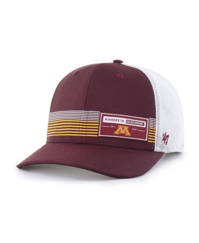Мужская кепка '47 Brand Minnesota Golden Gophers, бордовая, регулируемая
