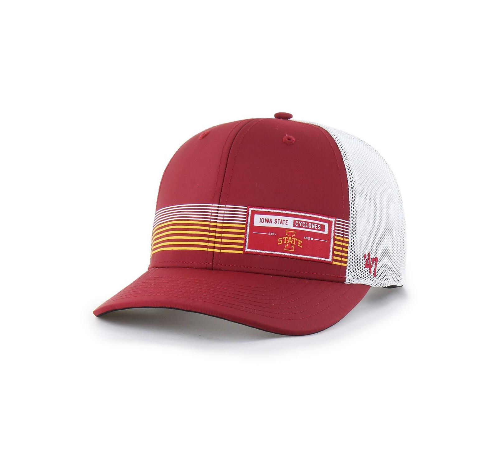 '47 Brand Men's Cardinal Iowa State Cyclones Rangefinder Brrr Trucker Adjustable Hat