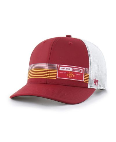 '47 Brand Men's Cardinal Iowa State Cyclones Rangefinder Brrr Trucker Adjustable Hat
