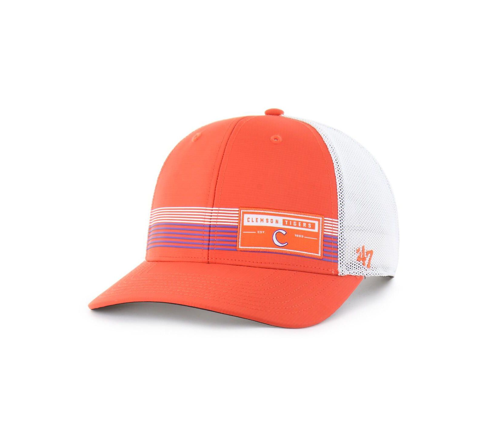 Мужская кепка '47 Brand Clemson Tigers Orange Trucker