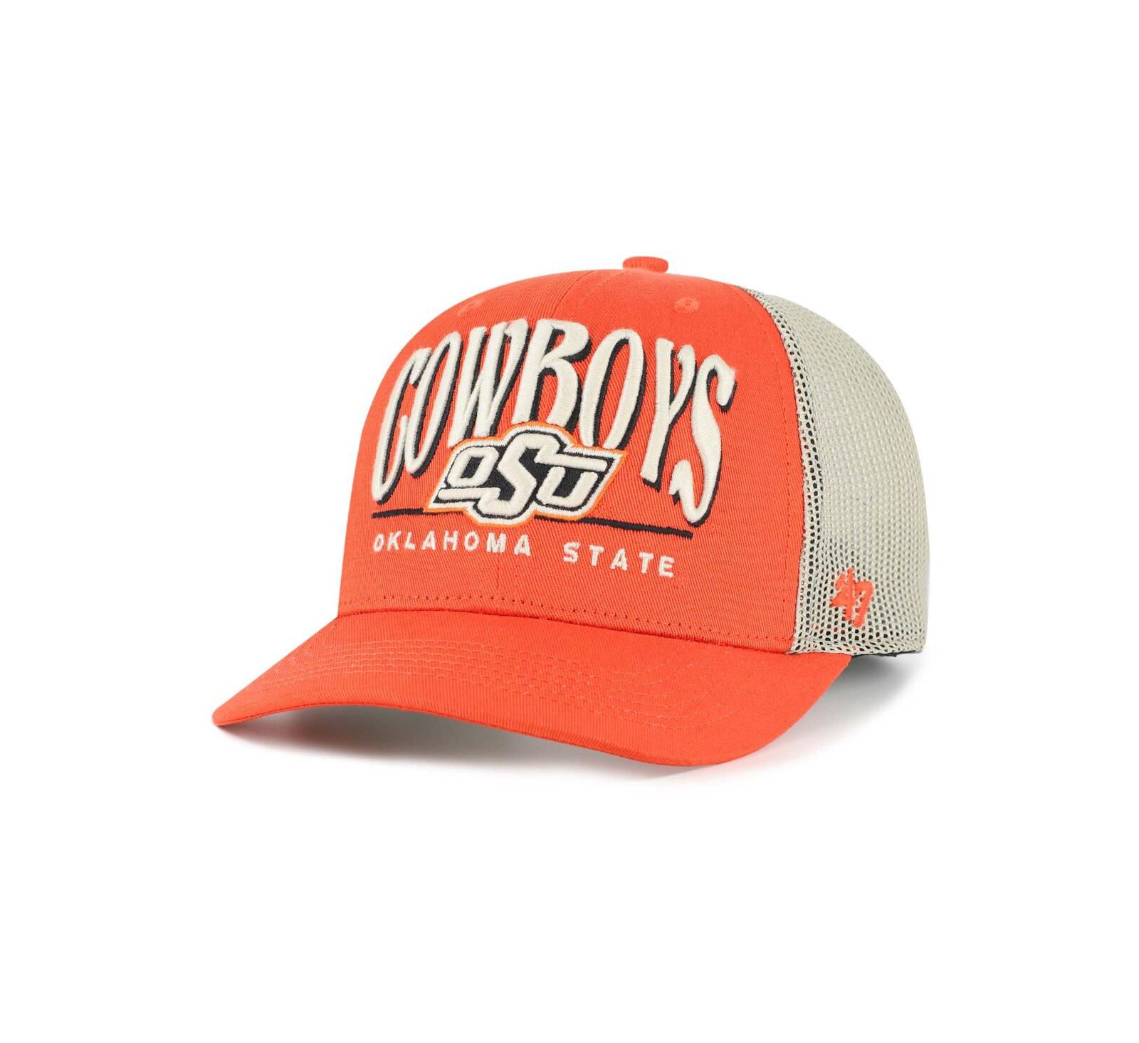'47 Brand Мужская оранжевая кепка тракер Oklahoma State Cowboys Arid