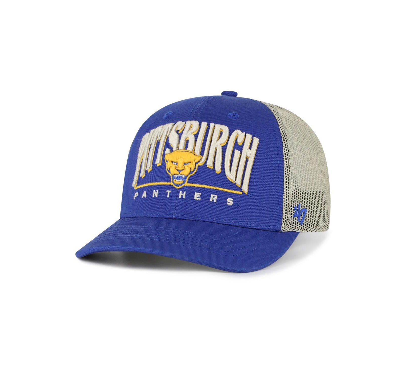 Мужская кепка '47 Brand Royal Pitt Panthers Arid Adjustable Trucker Hat