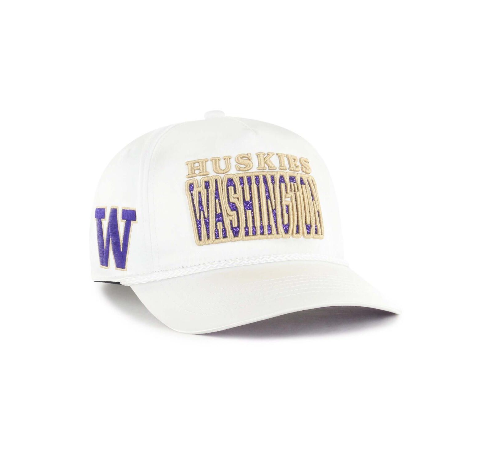 '47 Brand Women's White Washington Huskies Outspoken Hitch Adjustable Hat
