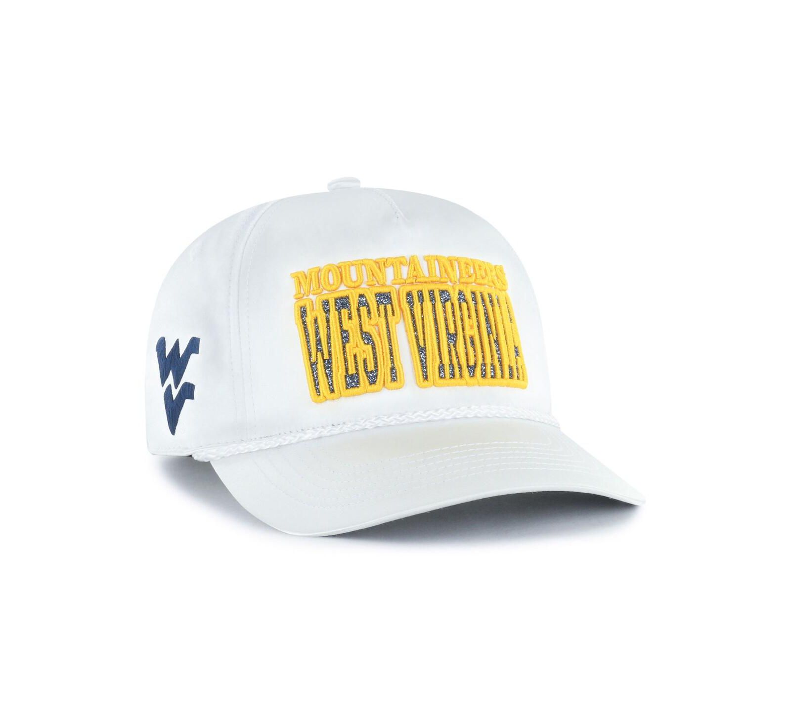 '47 Brand Women's White West Virginia Mountaineers Outspoken Hitch Adjustable Hat
