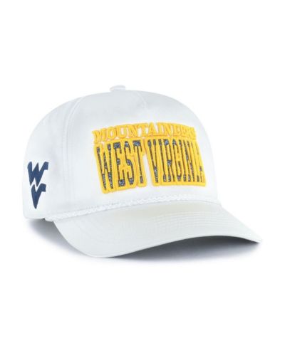 '47 Brand Women's White West Virginia Mountaineers Outspoken Hitch Adjustable Hat