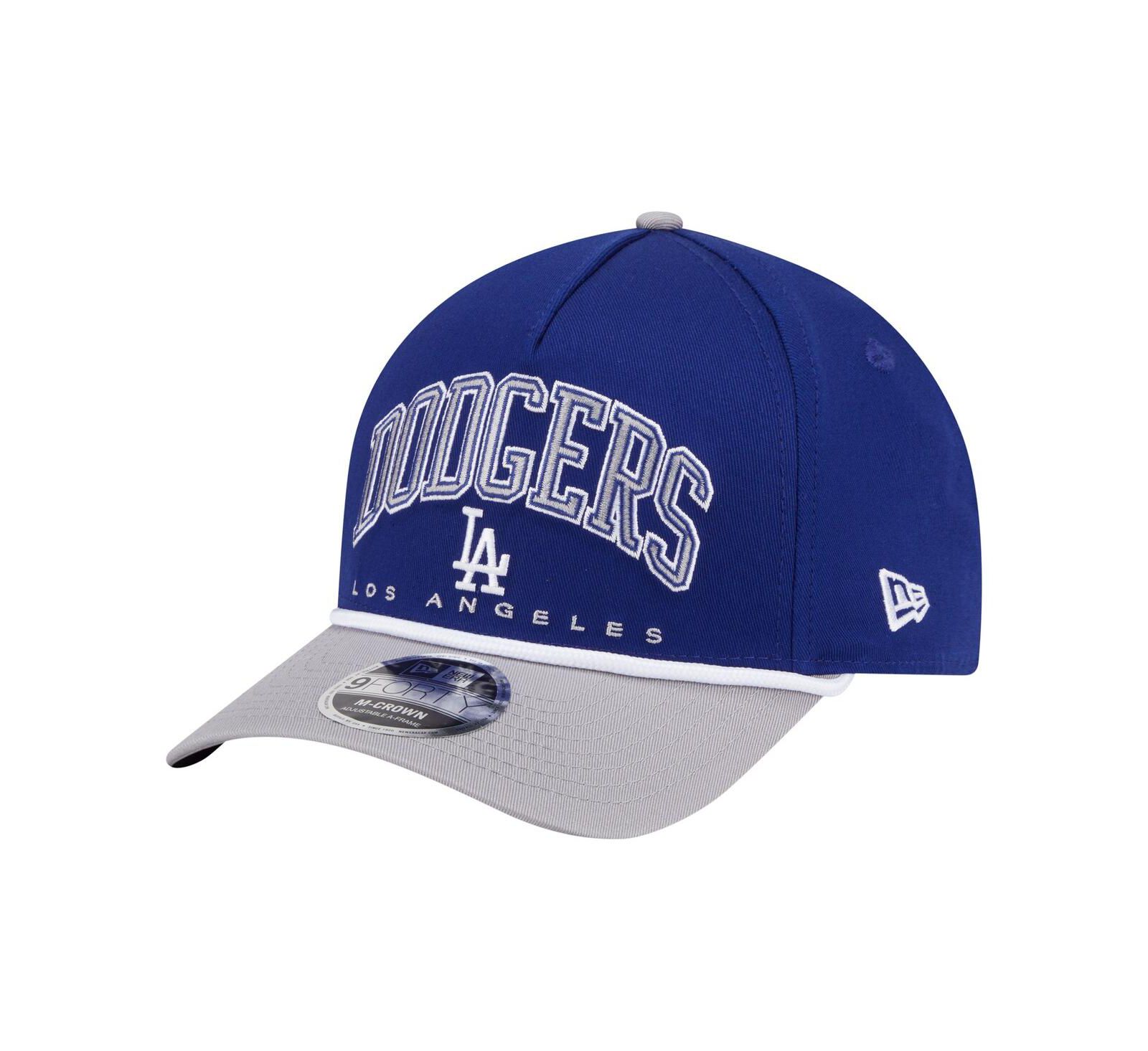 Мужская кепка New Era Los Angeles Dodgers Arch 9FORTY A-Frame M-Crown, Royal/Gray