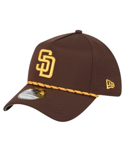 Мужская кепка New Era Brown San Diego Padres 39THIRTY A-Frame Perforated Flex Hat