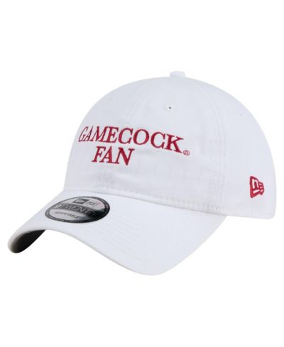 New Era Men's White South Carolina Gamecocks Fan 9TWENTY Adjustable Hat