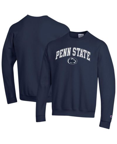 Champion Men's Navy Penn State Nittany Lions Arch Over Logo Pullover Sweatshirt