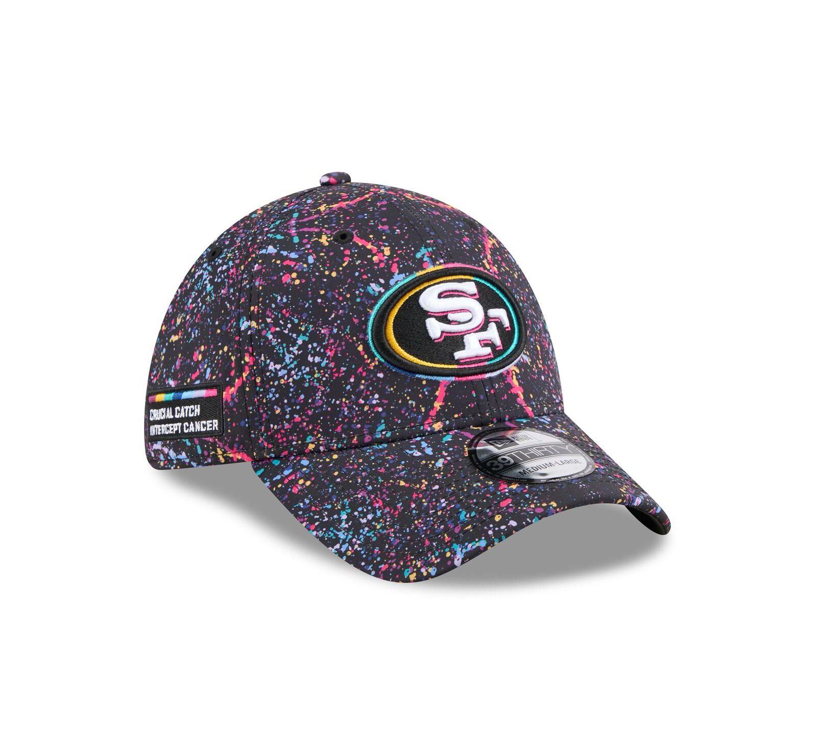 Мужская кепка New Era San Francisco 49ers 2025 NFL Crucial Catch 39THIRTY Flex