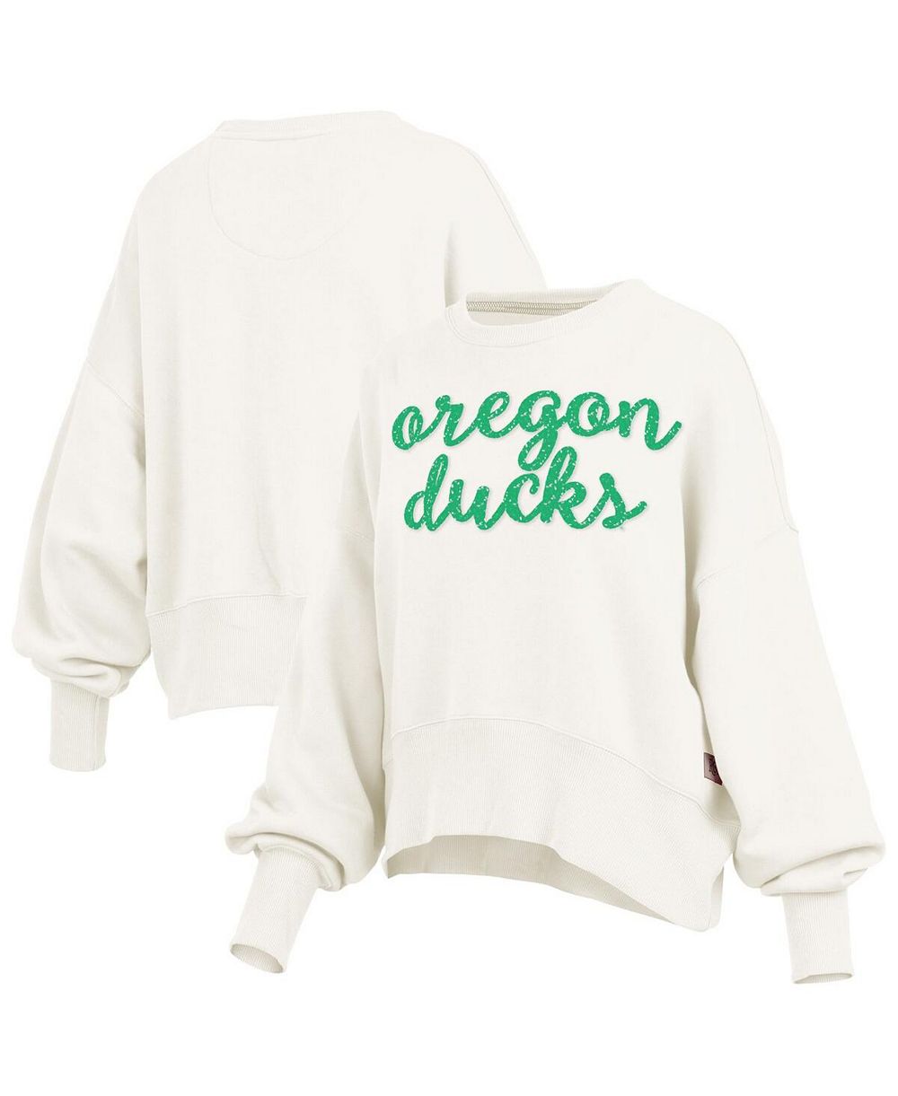 Pressbox Женский Oregon Ducks Pullover Sweatshirt Cream