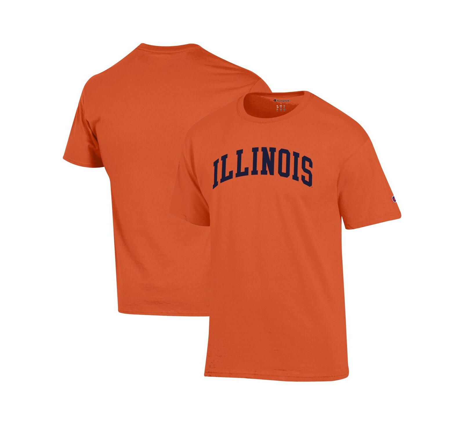 Мужская футболка Champion Illinois Fighting Illini Basic Arch Orange