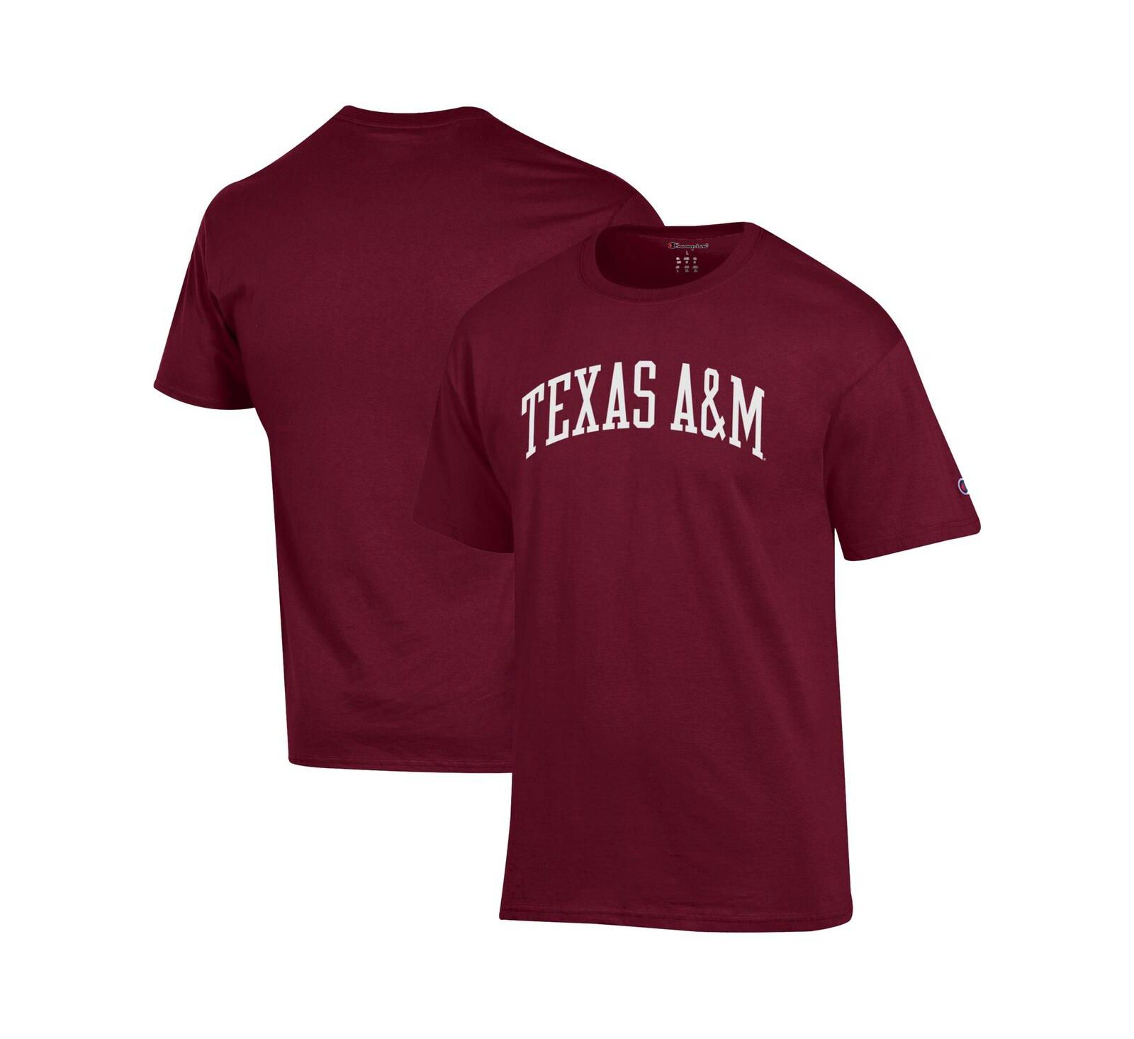 Мужская футболка Champion Texas A&M Aggies, бордовая
