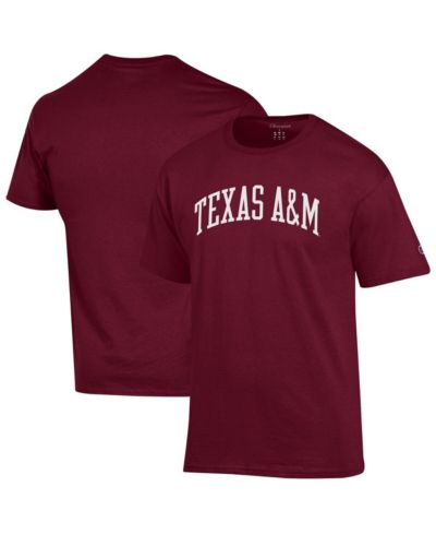 Champion Men's Maroon Texas A&M Aggies Basic Arch T-Shirt