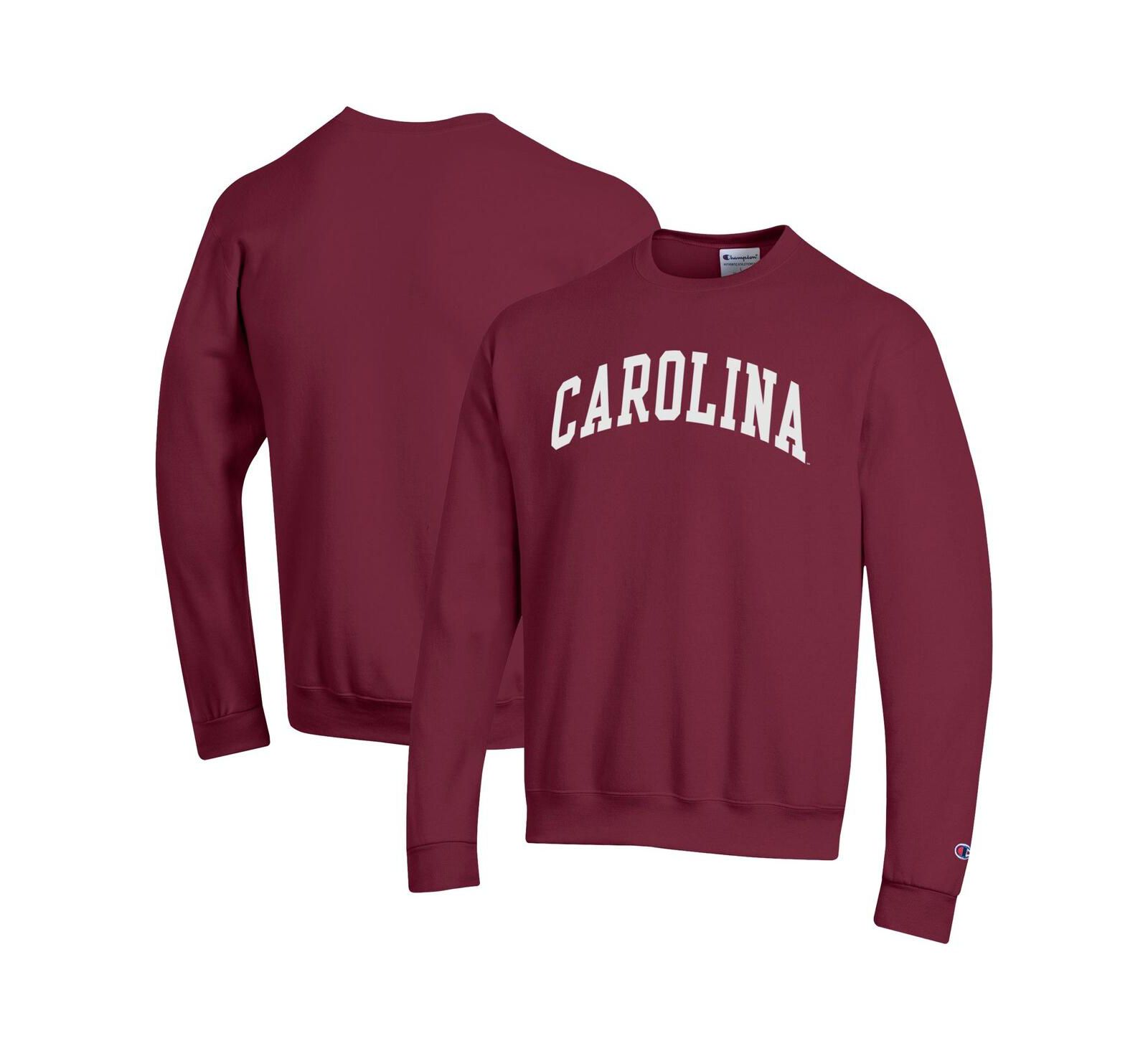 Свитшот Champion Men's Garnet South Carolina Gamecocks с флисовым начесом