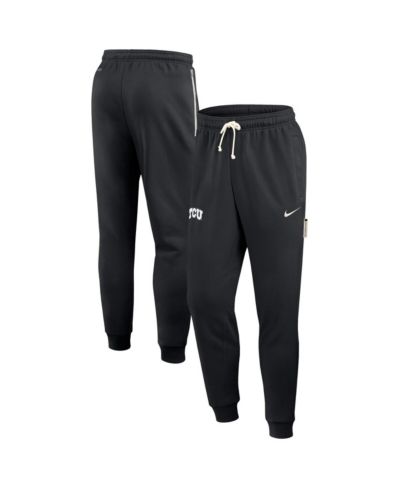 Мужские спортивные брюки Nike Black TCU Horned Frogs 2025 Sideline Standard Issue Dri-FIT Taper