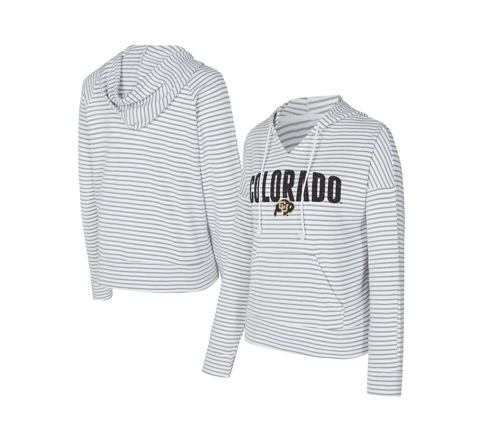 Мужское худи Concepts Sport Colorado Buffaloes French Terry Striped V-Neck