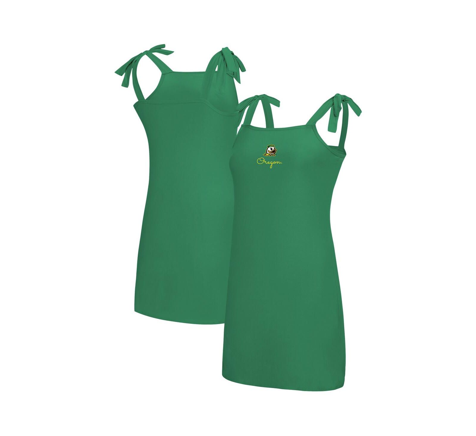 Concepts Sport Women's Kelly Green Oregon Ducks Tie-Shoulder Nightdress