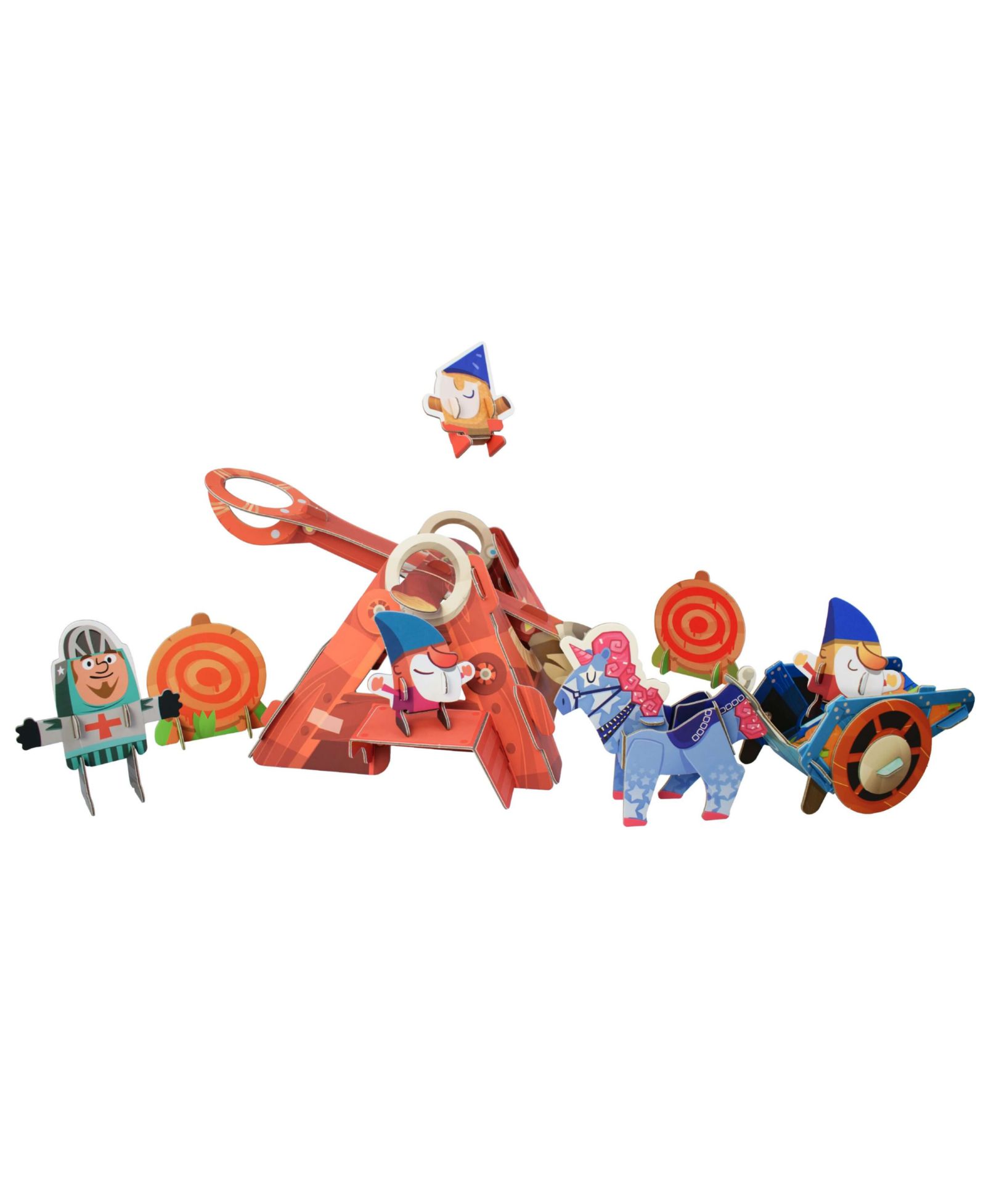 Игровой набор Playper Catapult Gnome Launcher