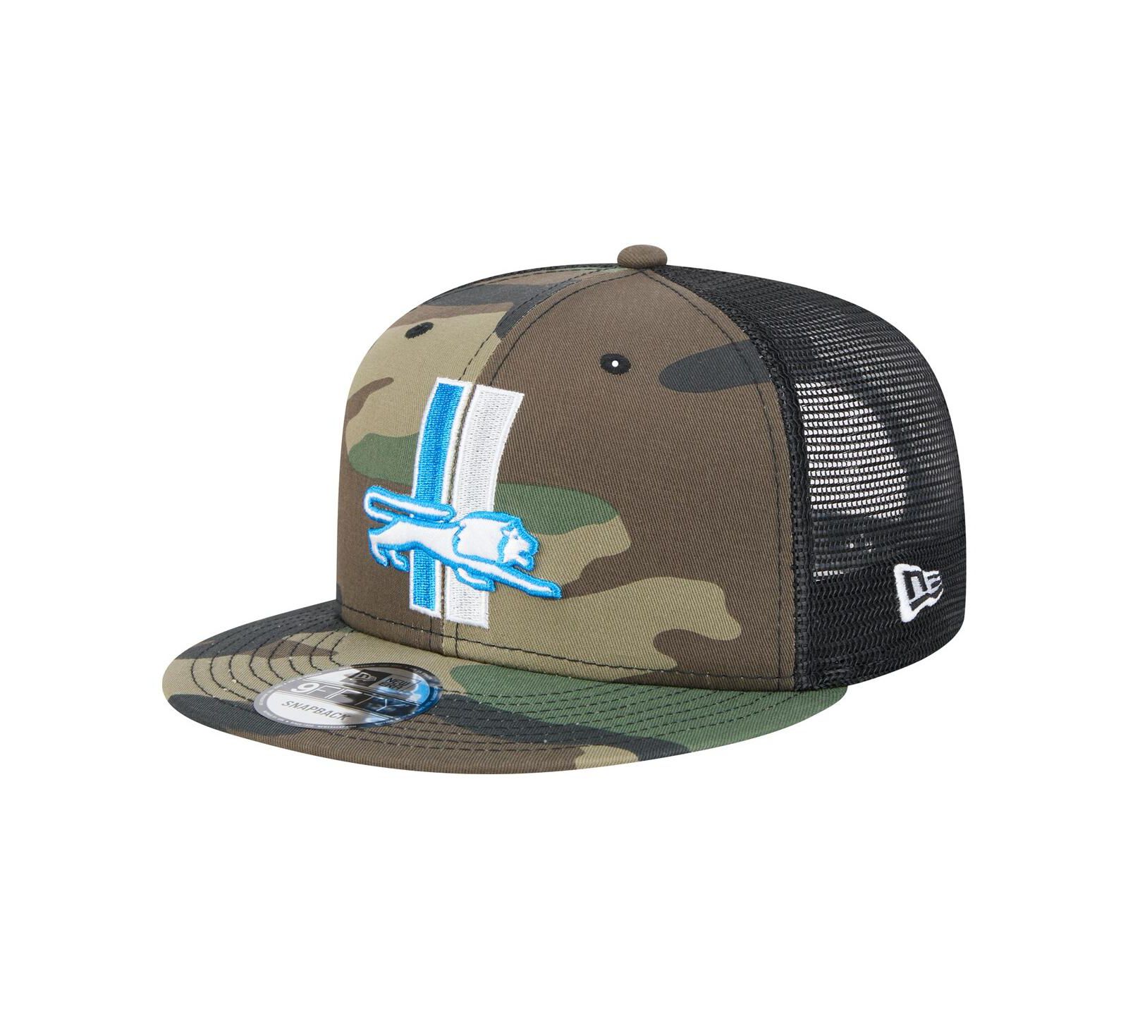 New Era Мужская кепка 9FIFTY Snapback Camo Detroit Lions