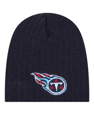 Детская вязаная шапочка New Era Tennessee Titans Mini, темно-синяя