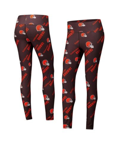 Concepts Sport Женские трикотажные леггинсы для сна с принтом Cleveland Browns