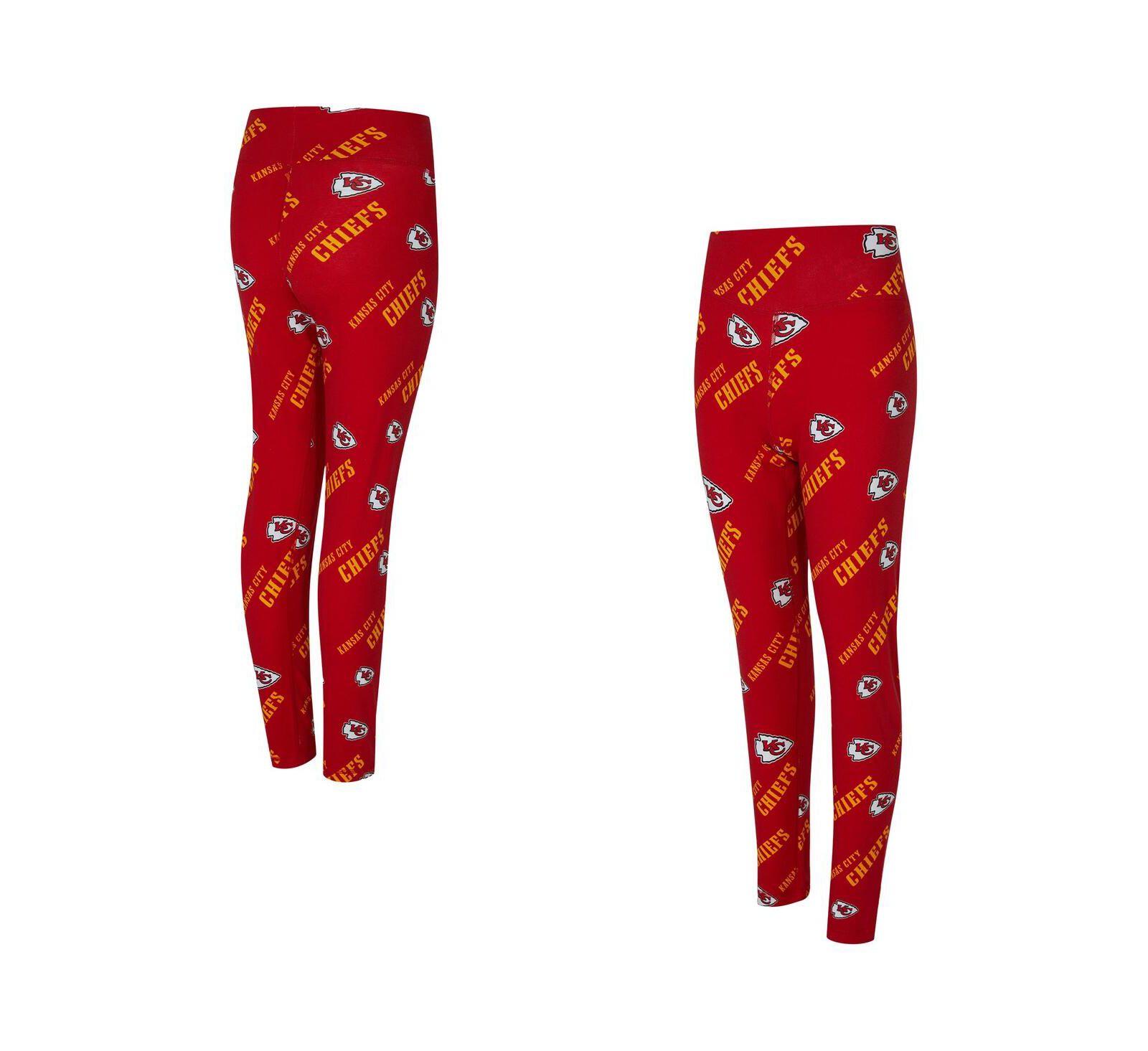 Легинсы Concepts Sport Red Kansas City Chiefs