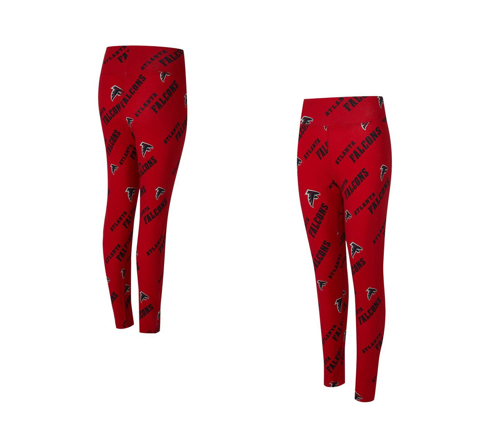 Concepts Sport Women's Red Atlanta Falcons Mosaic Allover Print Leggings