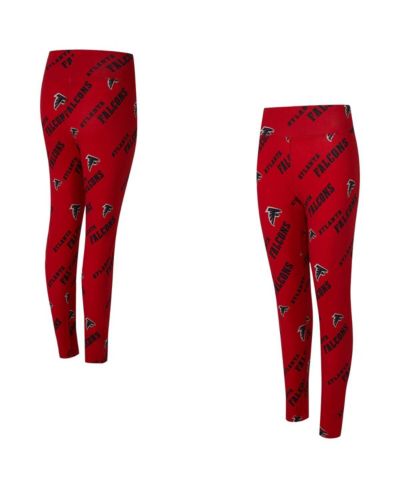 Женские леггинсы Concepts Sport Red Atlanta Falcons Mosaic Allover Print