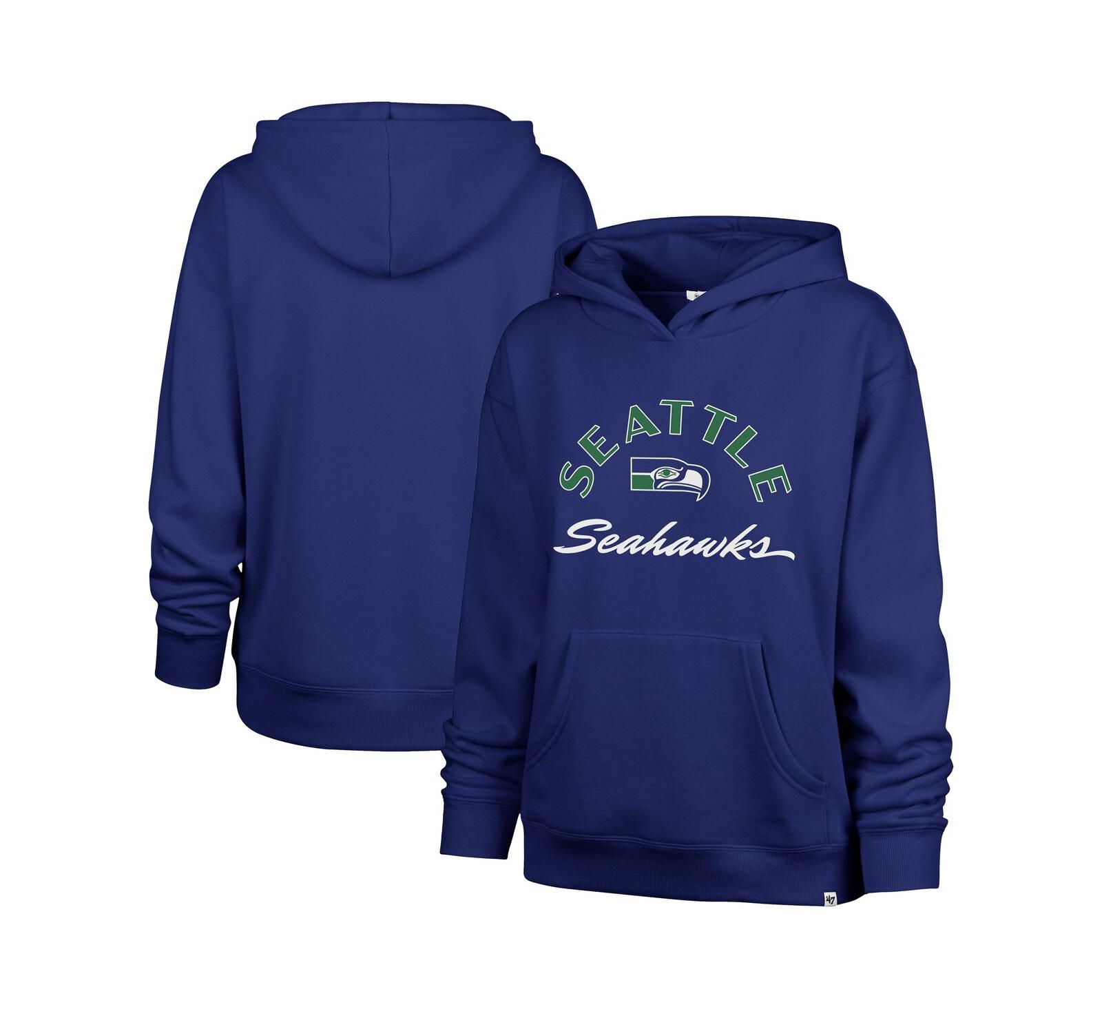 '47 Brand Женское худи Pullover Whirlwind Naomi Royal Seattle Seahawks