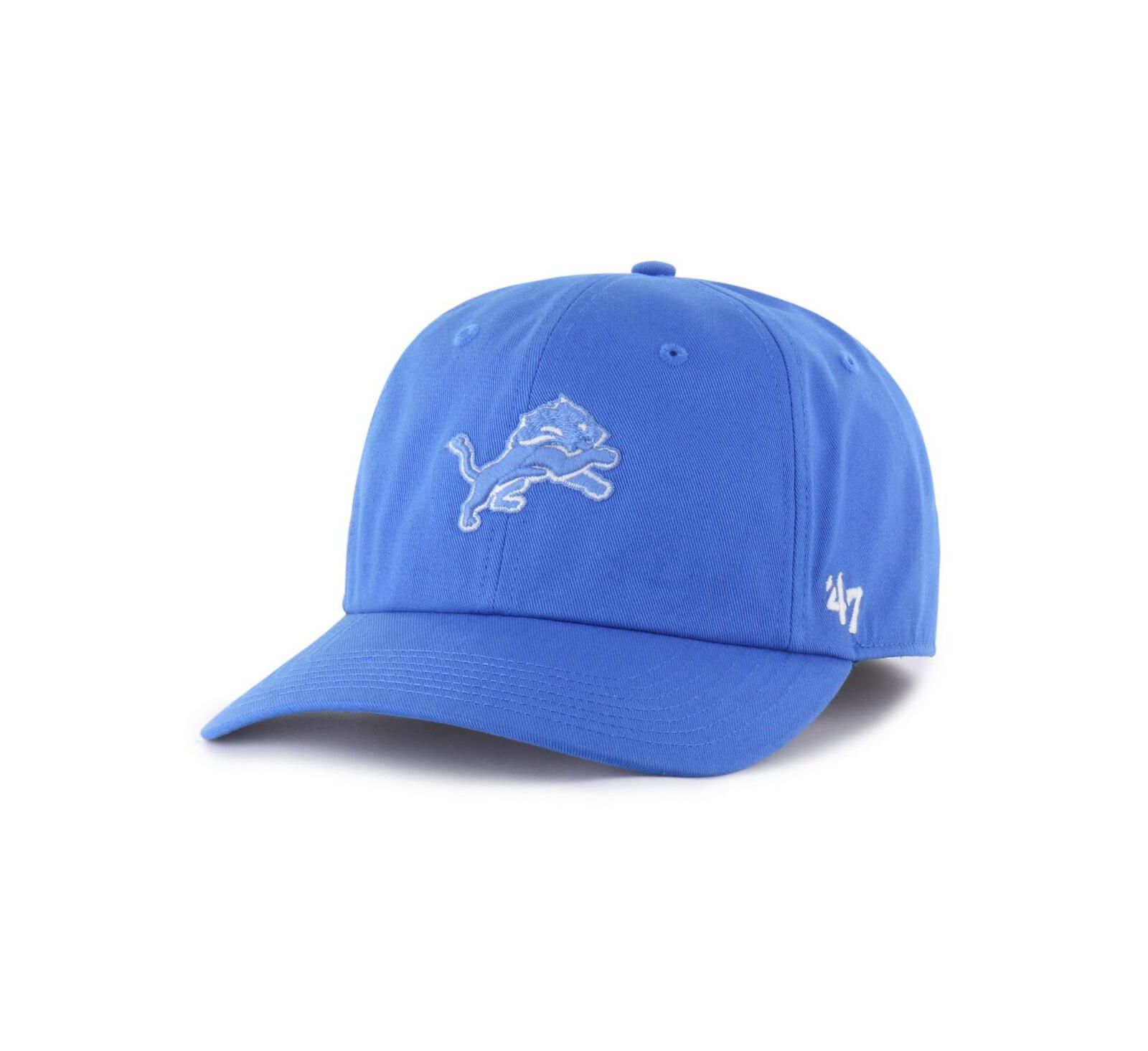 '47 Brand Мужская кепка Detroit Lions Foundational Franchise, синяя