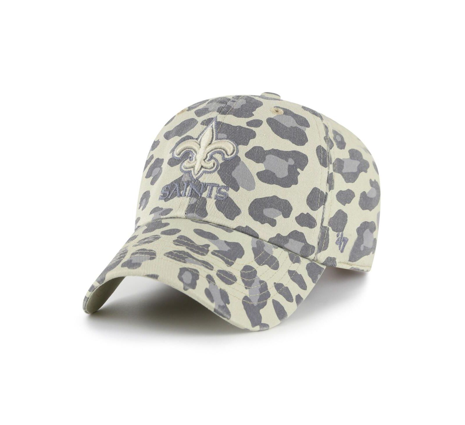 '47 Brand Women's Gray New Orleans Saints Bagheera Clean Up Adjustable Hat