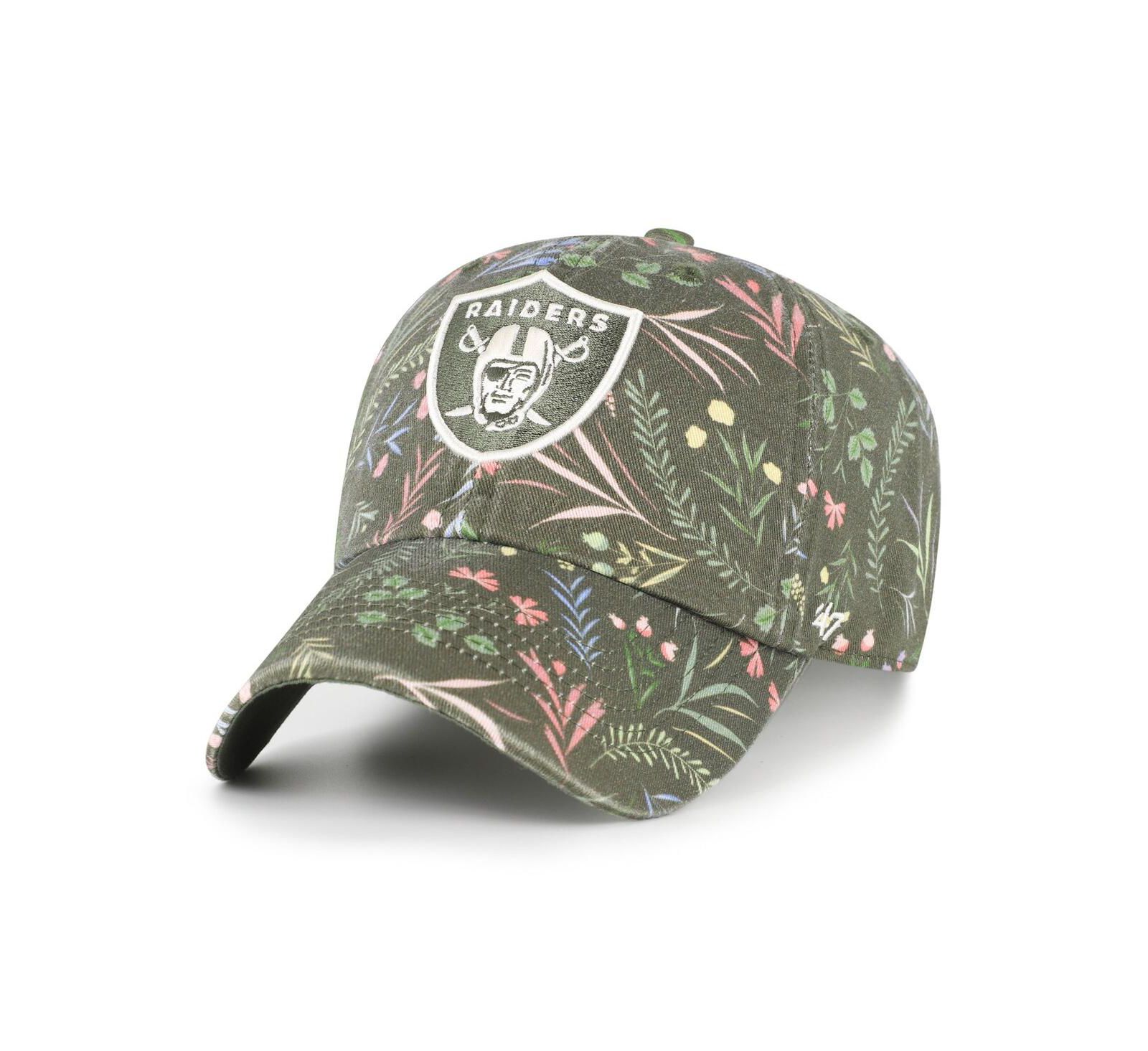 '47 Brand Women's Green Las Vegas Raiders Verbena Clean Up Adjustable Hat