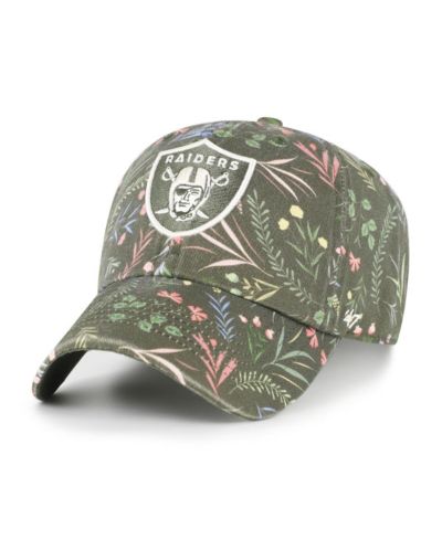Женская регулируемая кепка '47 Brand Las Vegas Raiders Verbena Clean Up, зеленая